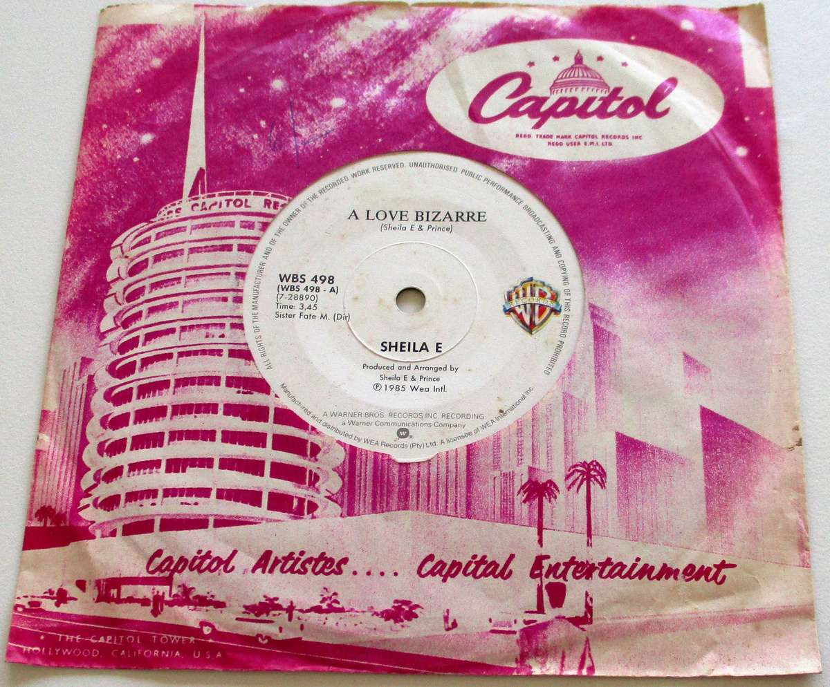 SHIELA E A Love Bizarre 7" Single Vinyl record