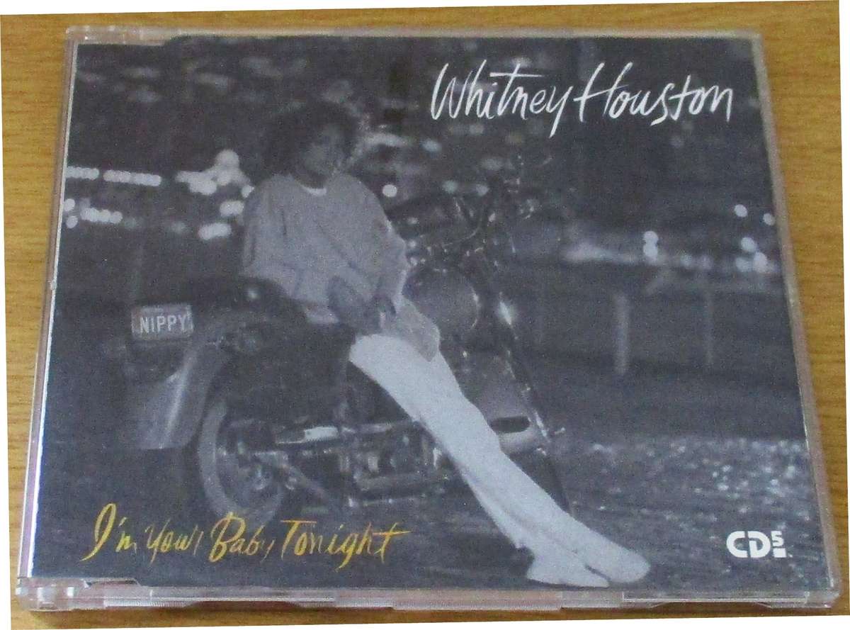 WHITNEY HOUSTON I'm Your Baby Tonight CD Single [CD Singles Box]