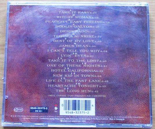 EAGLES The Very Best of CD [Gx3]