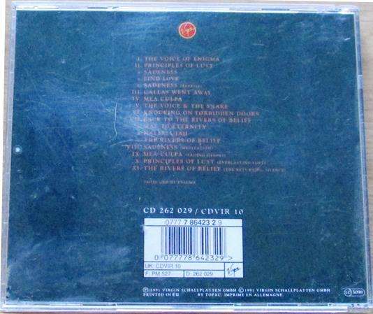 ENIGMA MCMXC a.d. CD [Gx10]