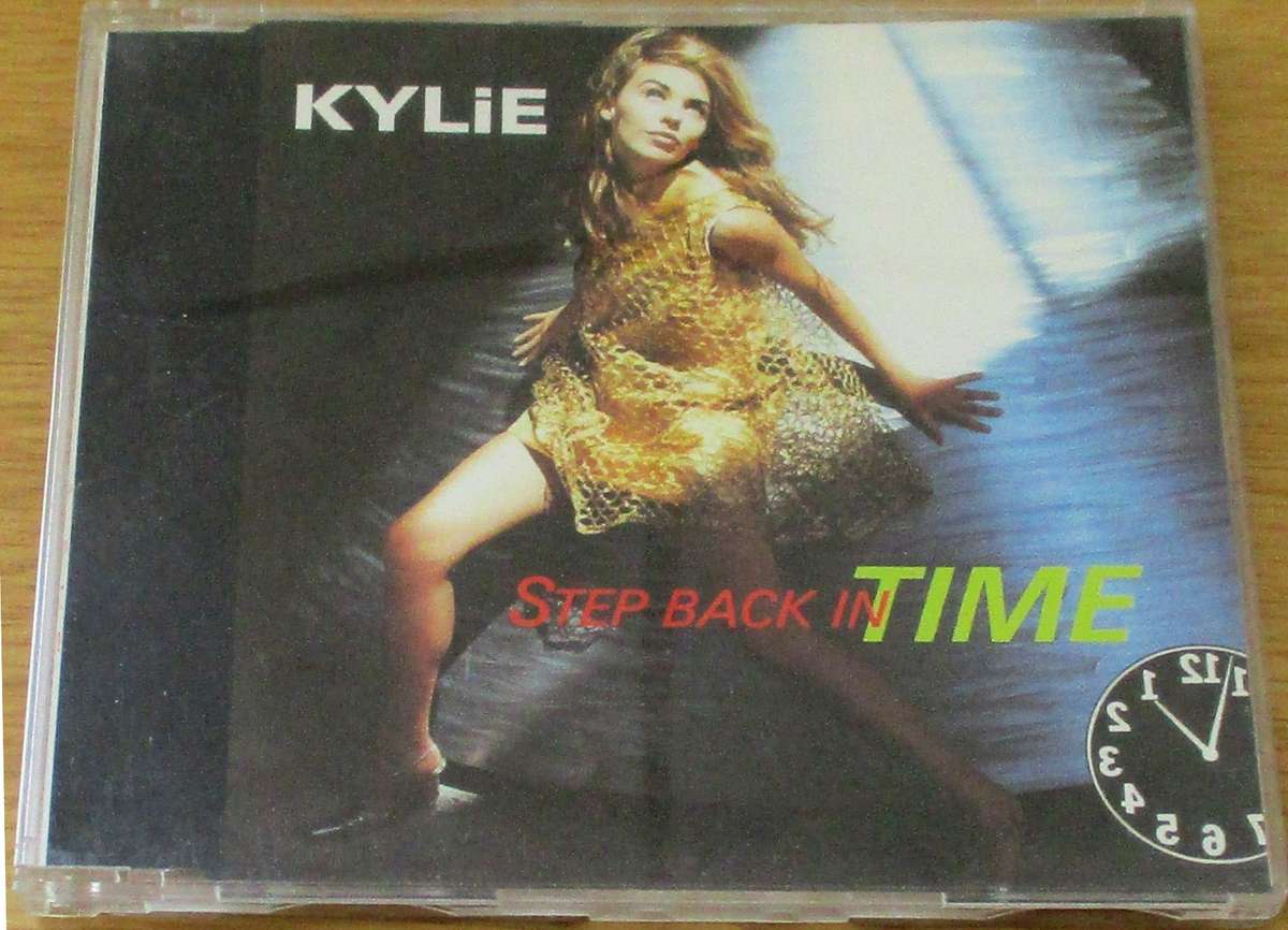 KYLIE MINOGUE Step Back In Time CD Single [CD Singles Box]