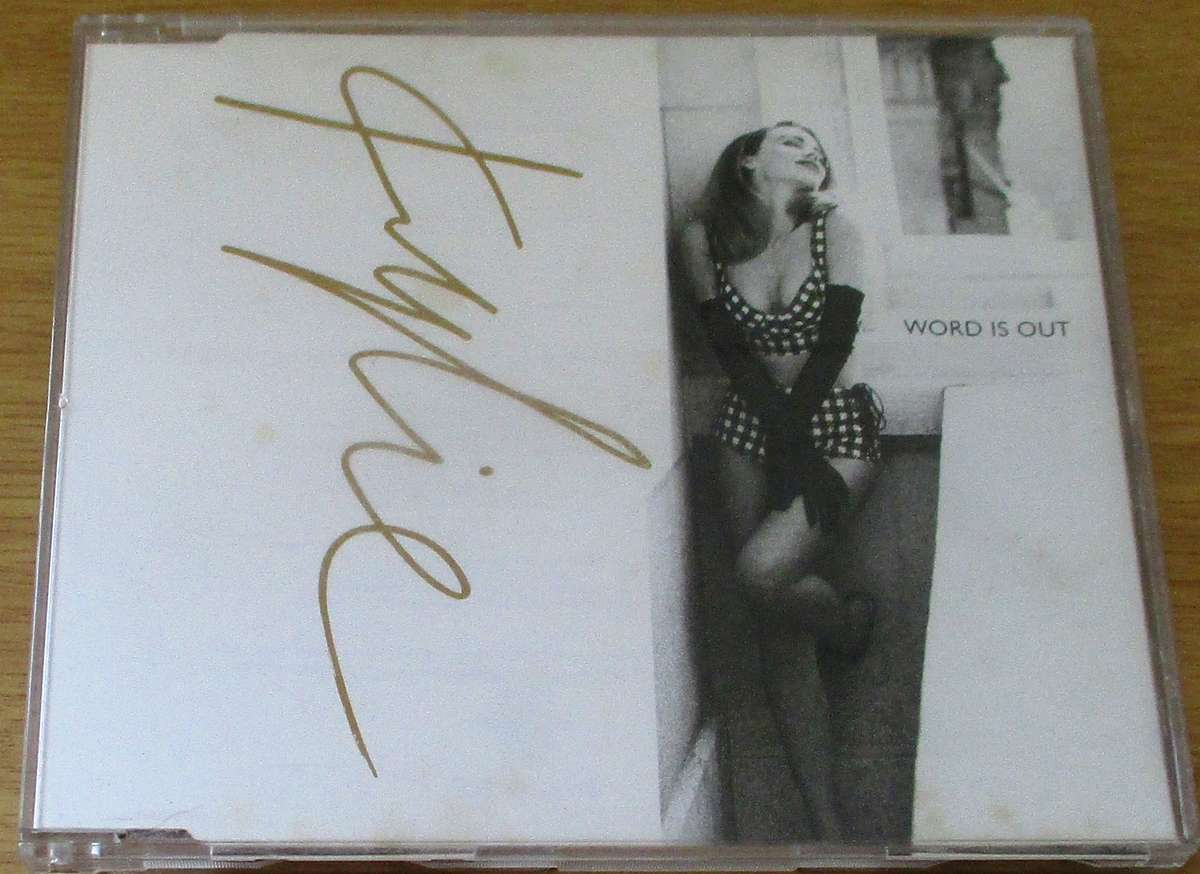 KYLIE MINOGUE Word is Out CD Single [CD Singles Box]