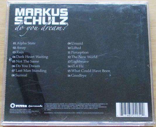 MARKUS SCHULZ Do you dream? CD [Gx21]