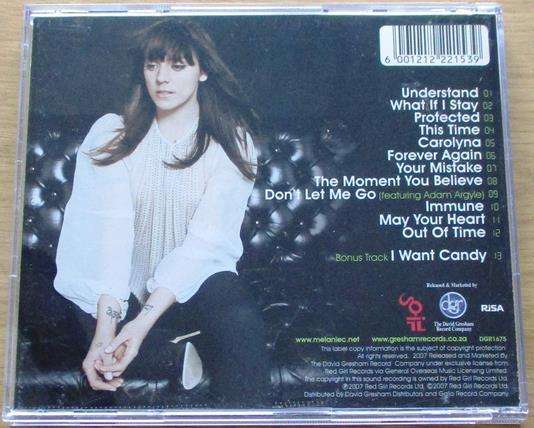 MELANIE C This Time CD [Gx21]