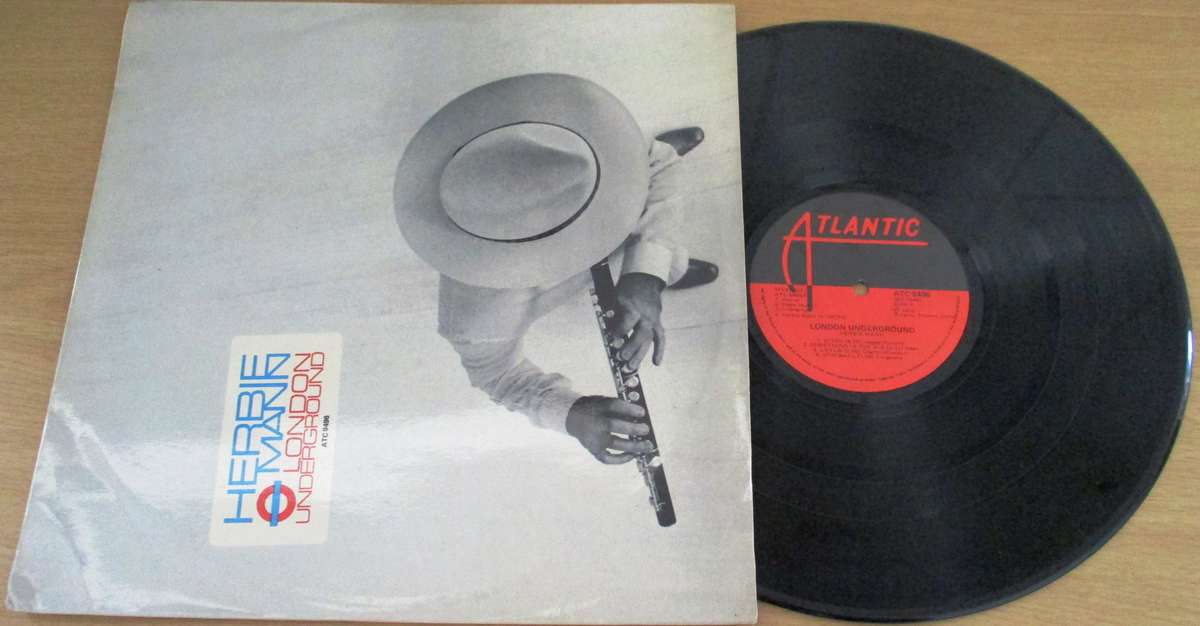 HERBIE MANN London Underground LP VINYL Record