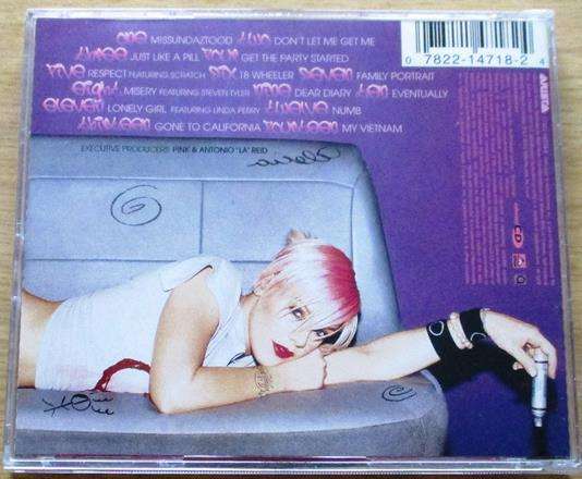 PINK Missundastood CD [Gx33]