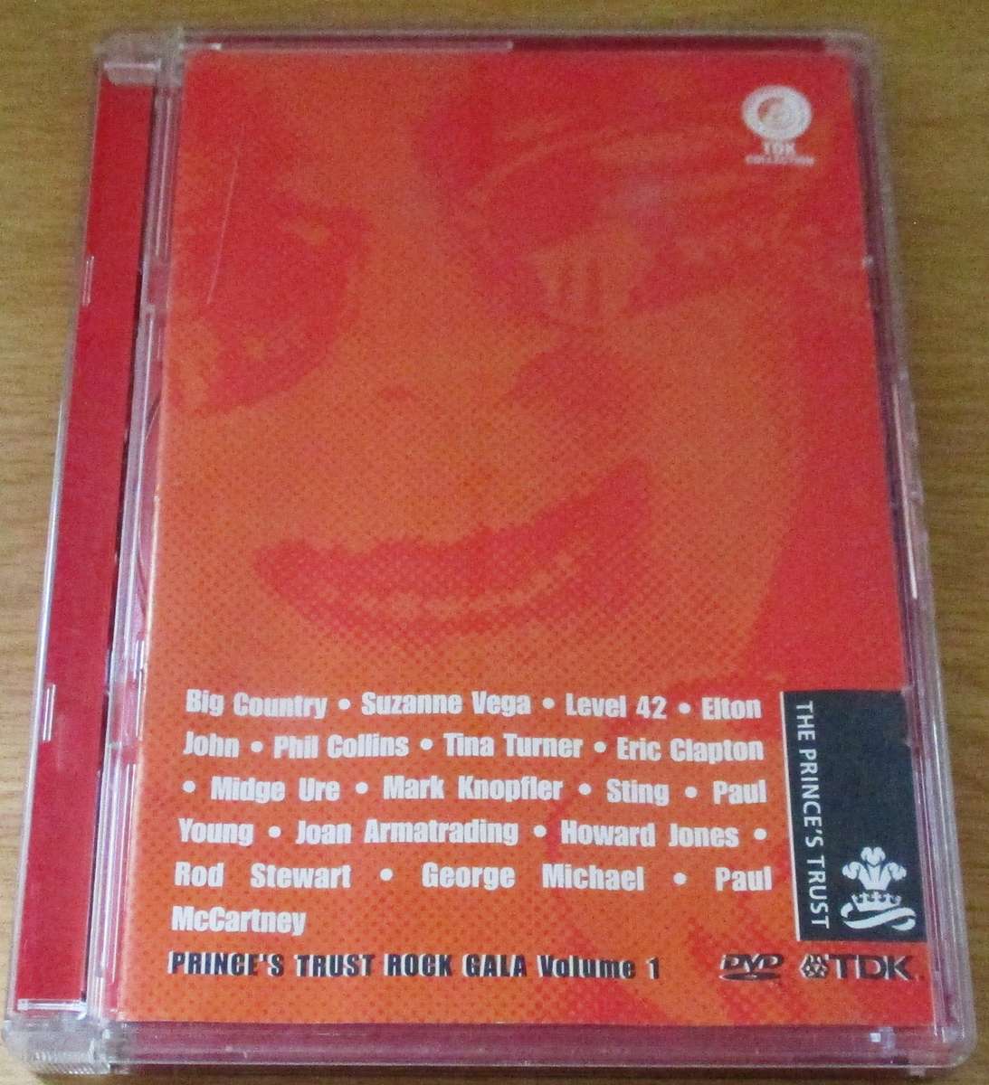 PRINCE'S TRUST ROCK GALA VOLUME 1 DVD Big Country Level 42 Phil Collins Elton John