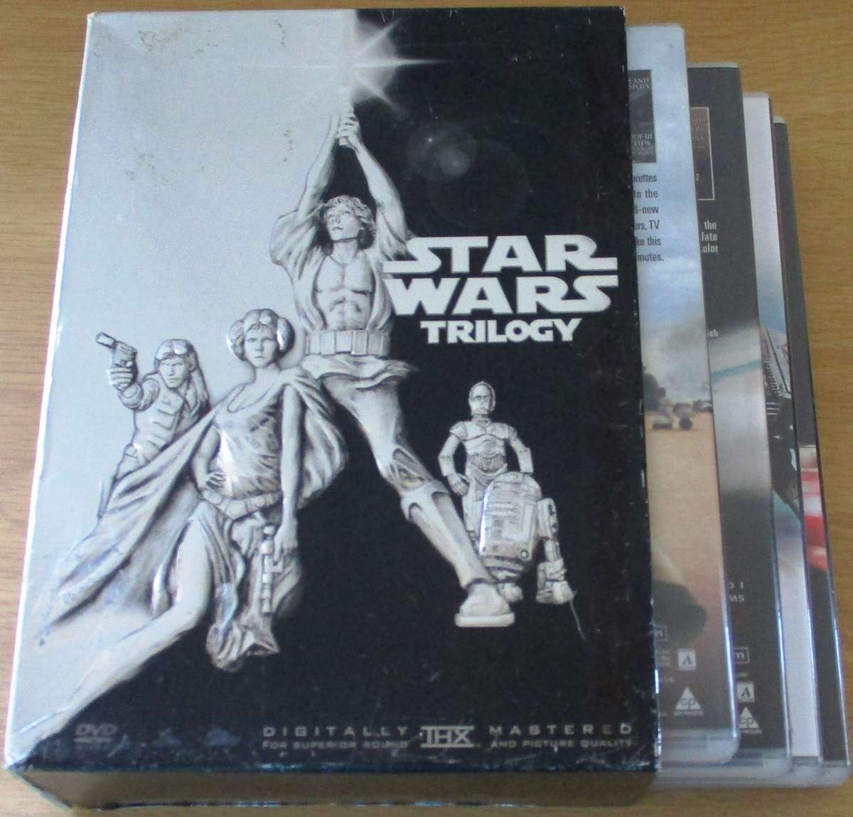 STAR WARS TRILOGY 4xDVD BOX SET [Box Set Shelf]