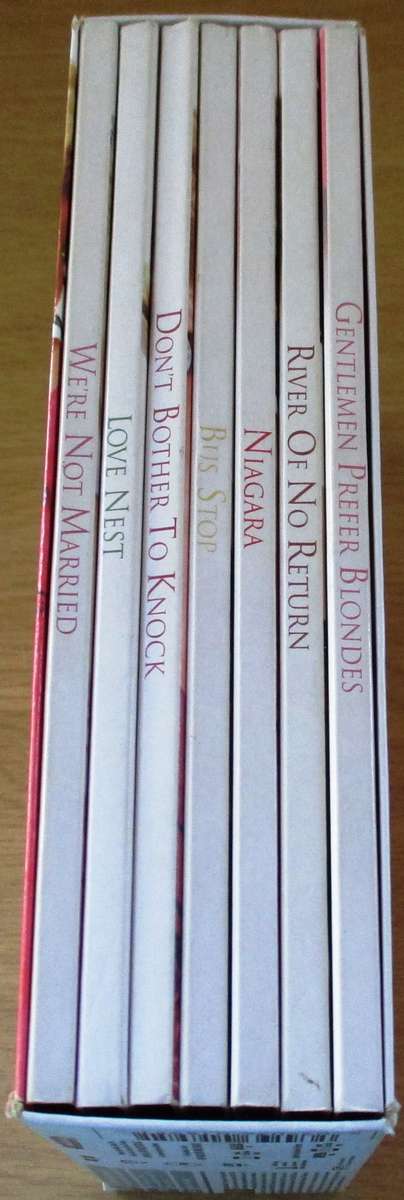 MARILYN MONROE The Collection 7xFilm DVD BOX SET [Box Set Shelf]