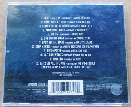 IRON MAN 3 O.S.T. CD [Vx7]