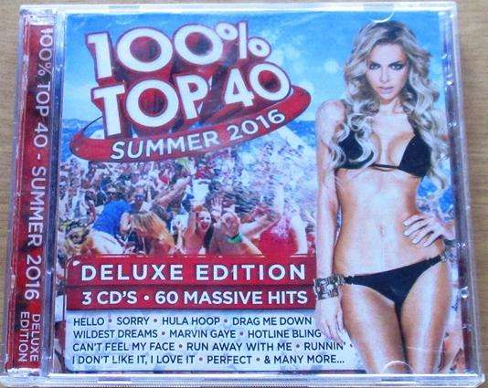 100% TOP 40 SUMMER 2016 3xCD [Vx7]