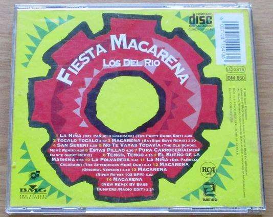 FIESTA MACARENA  LOS DEL RIO CD [Vx7]