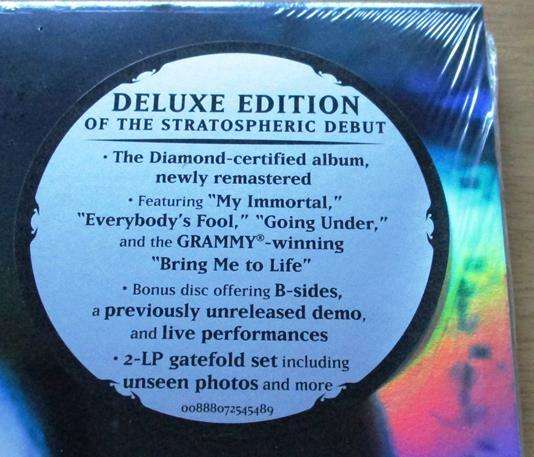 EVANESCENCE Fallen 20th Anniversary Edition 2xLP VINYL Record