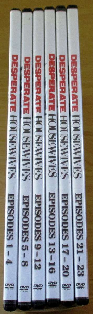 DESPERATE HOUSEWIVES The Complete First Season Episodes 1 - 23 6xDVD [Box Set Shelf]