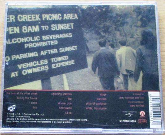 LIVE Throwing Copper CD [Gx34]