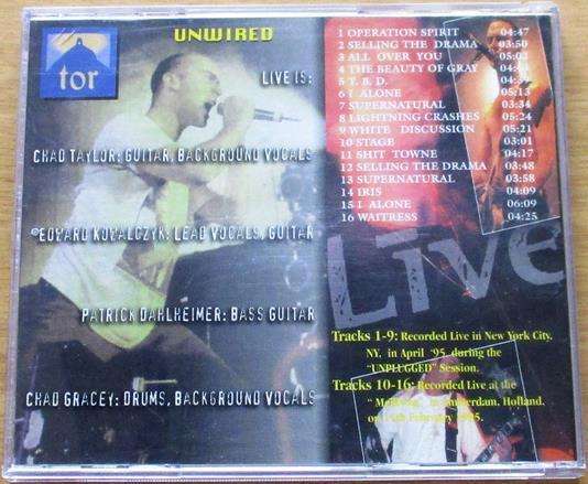 LIVE Unwired CD [Gx34]