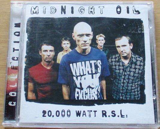 MIDNIGHT OIL 20 000 watt R.S.L. CD [Gx34]
