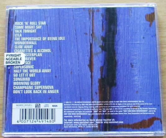 OASIS Stop the Clocks 2xCD [Gx34]