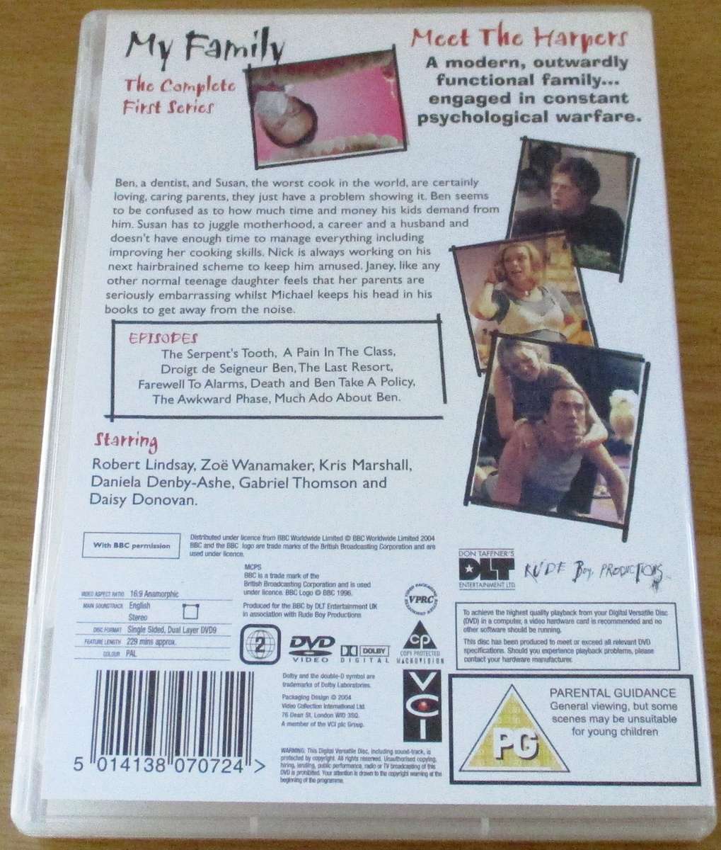 MY FAMILY Complete First Series DVD BOX SET [Box Set Shelf]