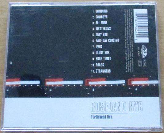 PORTISHEAD Roseland NYC Live CD [Gx34]