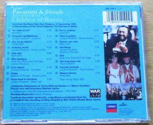 PAVAROTTI & FRIENDS Children of Bosnia [Gx34]