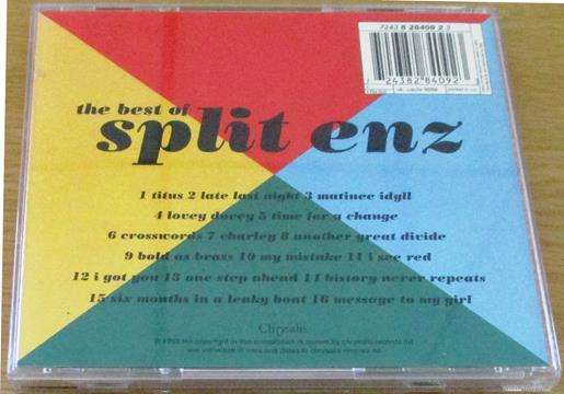 SPLIT ENZ The Best of CD