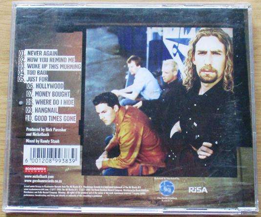 NICKELBACK Silver Side Up CD [Gx35]