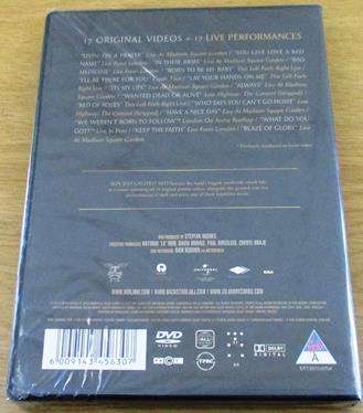 BON JOVI Greatest Hits: The Ultimate Video Collection DVD