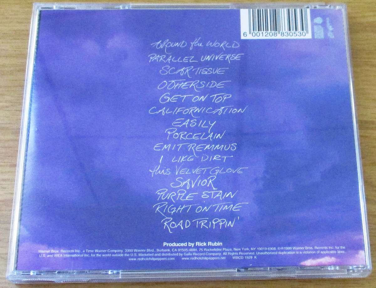 RED HOT CHILI PEPPERS Californication CD
