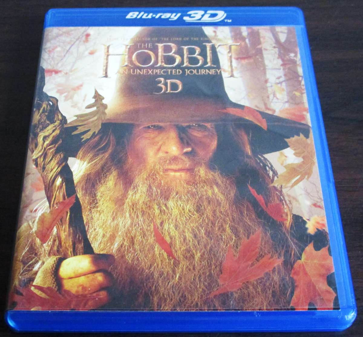 THE HOBBIT An Unexpected Journey 3D BLU RAY 4 Disc 3D + BLU RAY [BLU RAY SHELF]