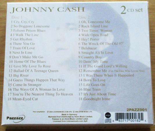 JOHNNY CASH Get Rhythm 2xCD