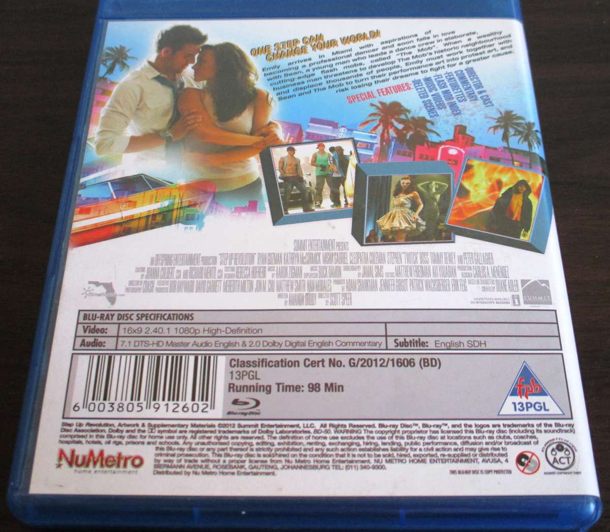 STEP UP 4 Revolution 3D BLU RAY + BLU RAY 3D  [BLU RAY SHELF]