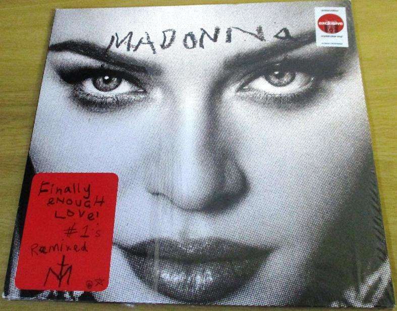 MADONNA Finally Enough Love CLEAR 2xLP VINYL Record