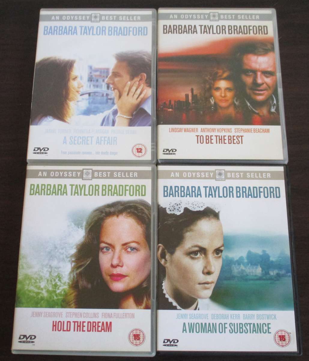 BARBARA TAYLOR BRADFORD 4 Films 4xDVD [BBOX 7]