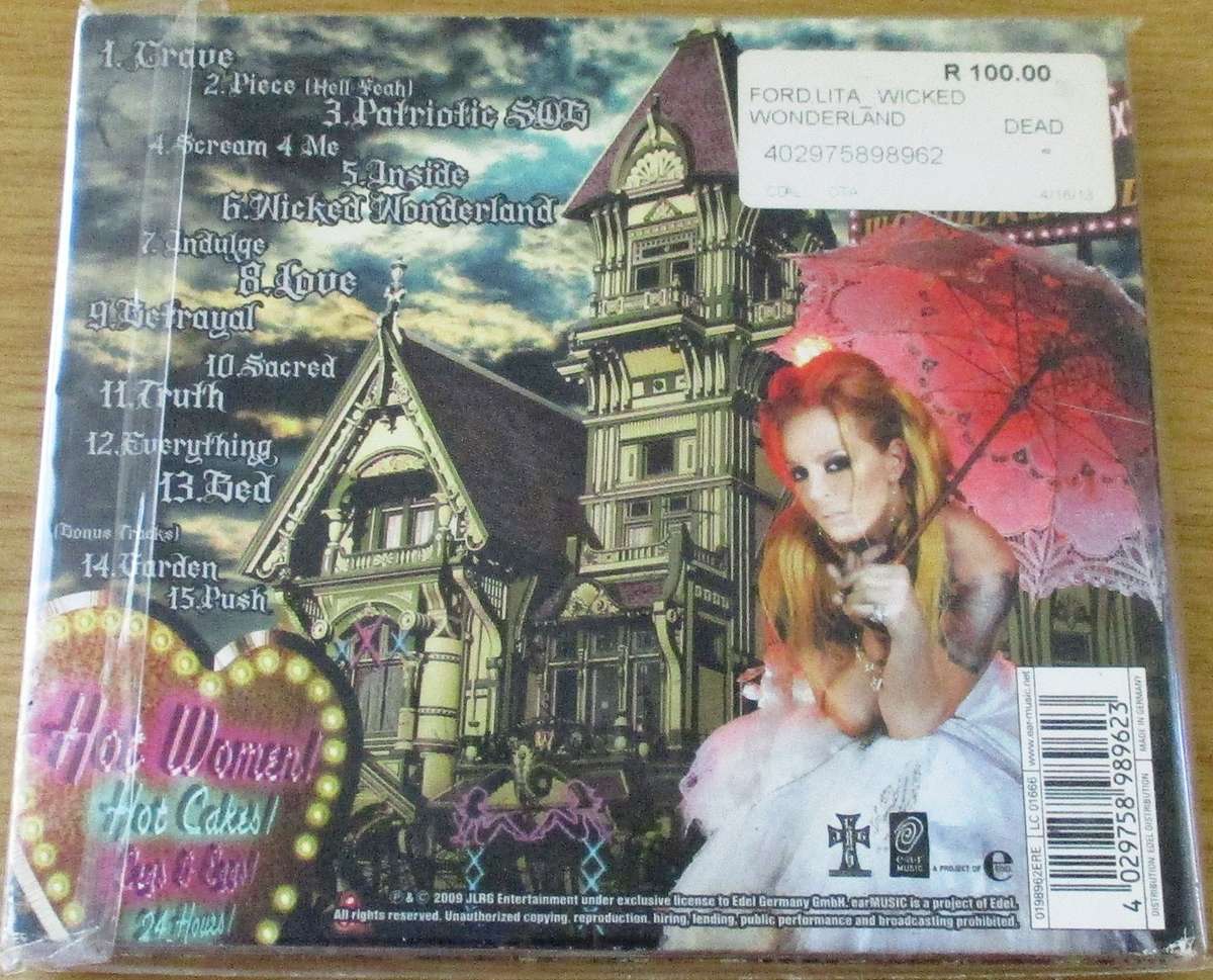 LITA FORD Wicked Wonderland CD [Zx1]