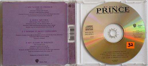 PRINCE My Name is Prince CD Single