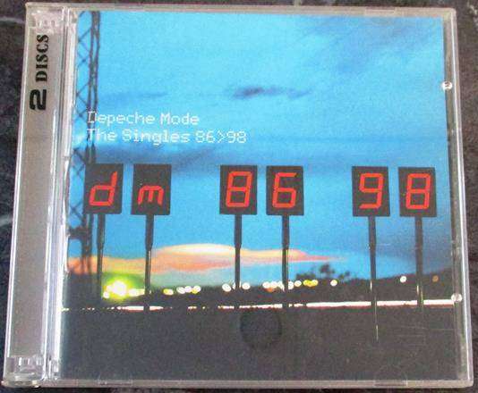 DEPECHE MODE The Singles 86>98 2xCD  [Shelf G x 10]