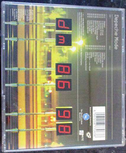 DEPECHE MODE The Singles 86>98 2xCD  [Shelf G x 10]