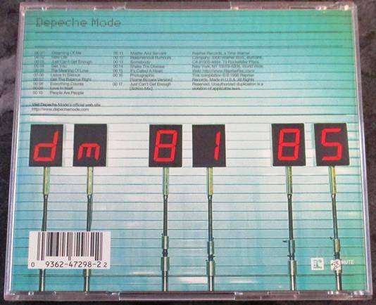 DEPECHE MODE The Singles 81>85 CD  [Shelf G x 10]