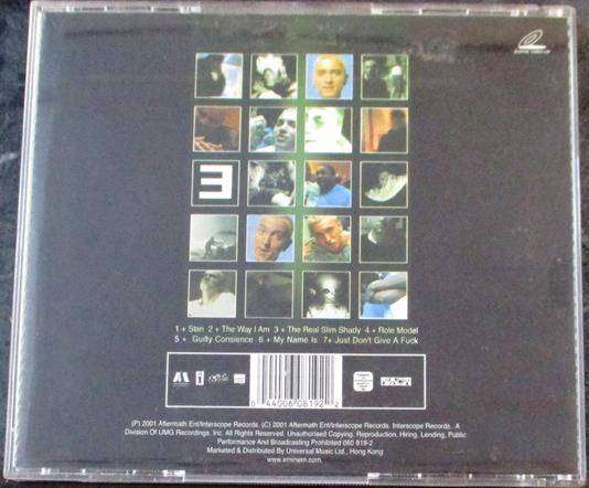 EMINEM E VCD  [Shelf G x 28]