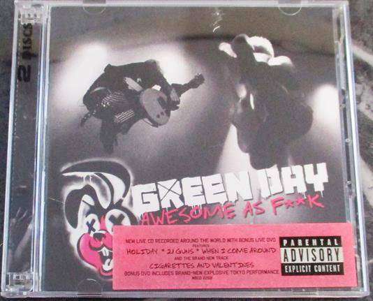 GREEN DAY Awesome as F*ck CD+DVD  [Shelf G x 15]