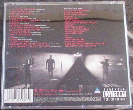 GREEN DAY Awesome as F*ck CD+DVD  [Shelf G x 15]