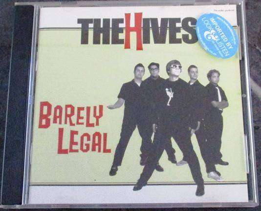 THE HIVES Barely Legal CD  [Shelf G x 29]