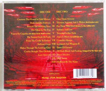 CRADLE OF FILTH Lovecraft & Witch Hearts 2xCD [Shelf G x 29]