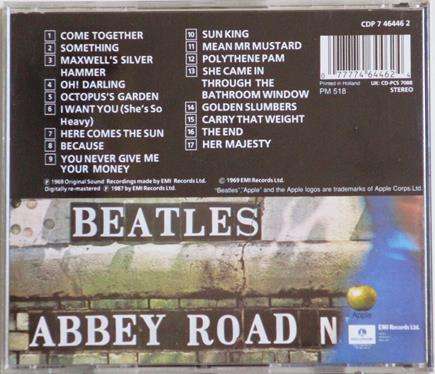 THE BEATLES Abbey Road CD [Shelf G x 29]