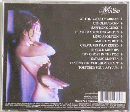 CRADLE OF FILTH Midian CD [Shelf G x 29]