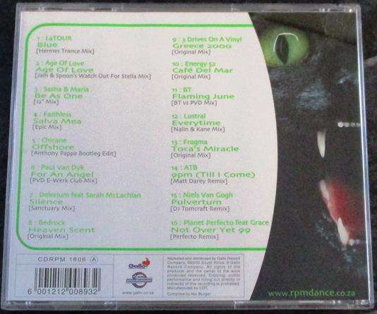 ABSOLUTE TRANCE CLASSICS CD [Gx27]