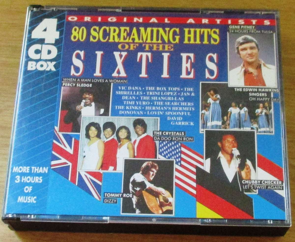 80 SCREAMING HITS OF THE SIXTIES 4xCD [Gx23]