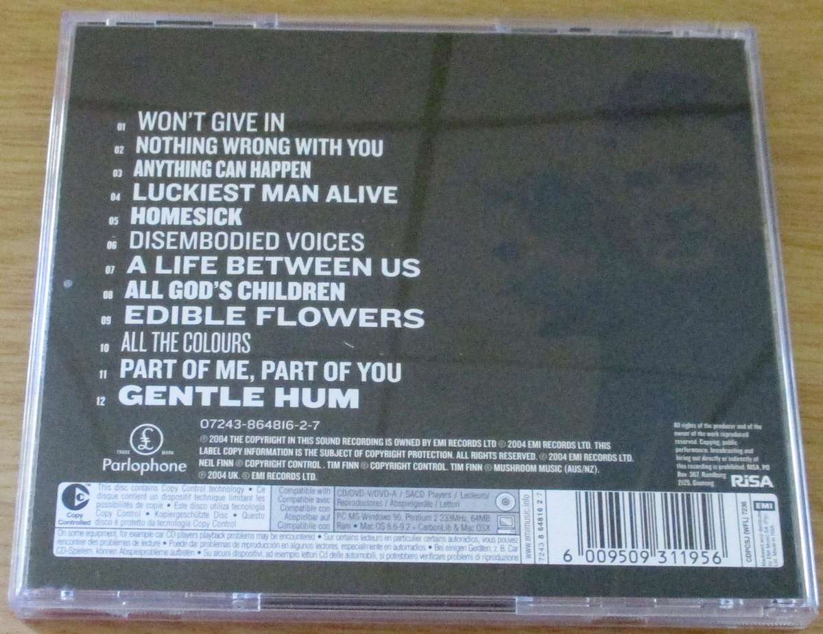 THE FINN BROTHERS Everyone is Here CD [Gx22]