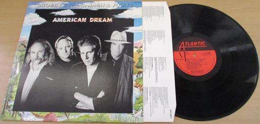 CROSBY STILLS NASH & YOUNG American Dream LP VINYL RECORD